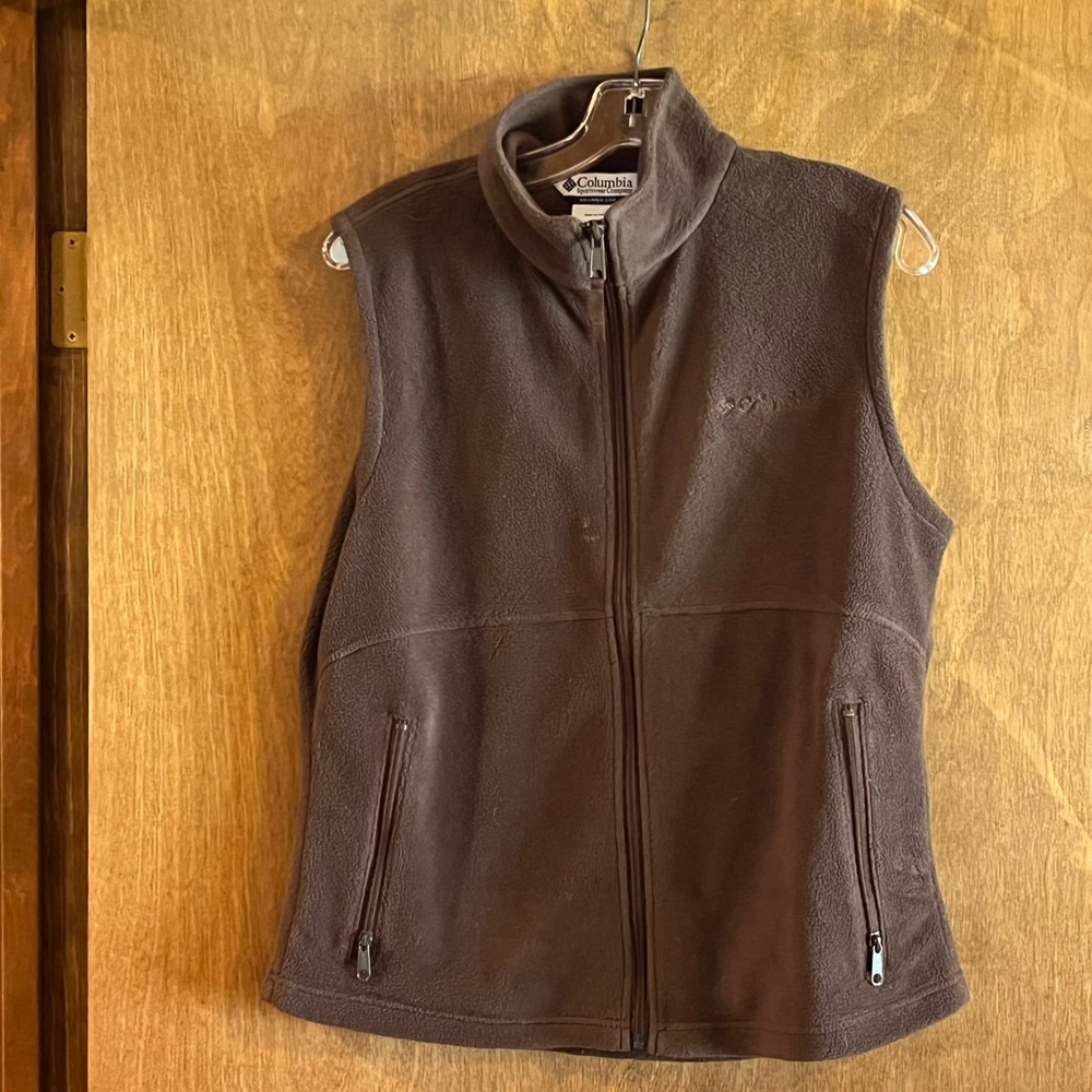 Womens brown Columbia Vest